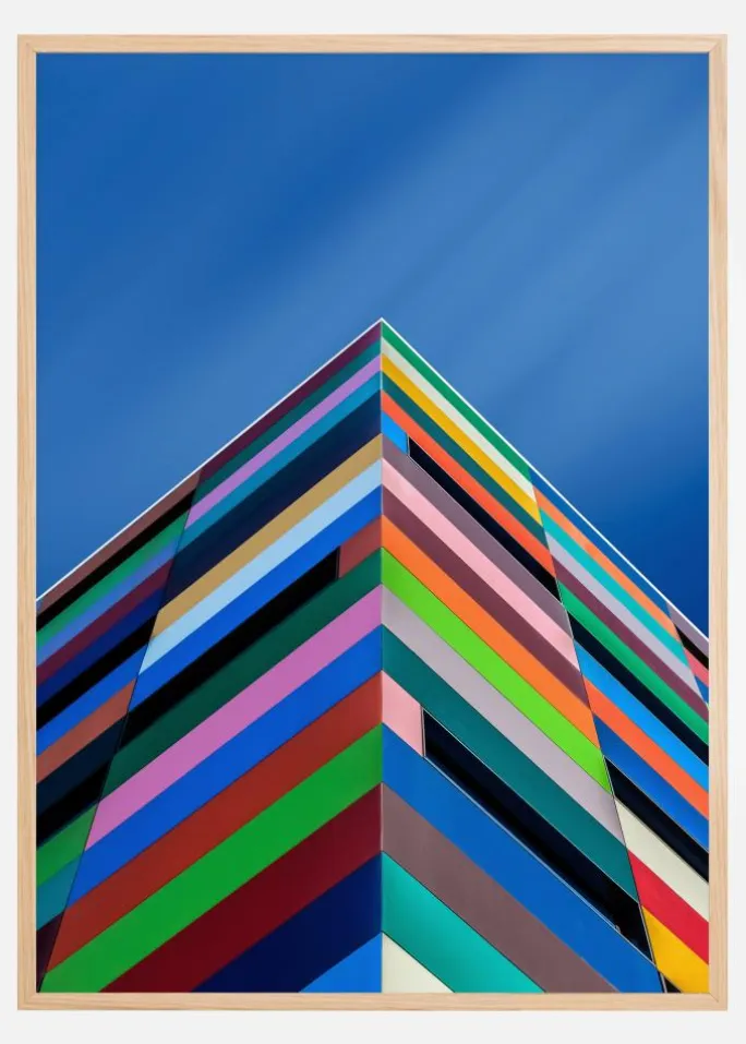 Color Pyramid Plakat (21x29.7 cm (A4))