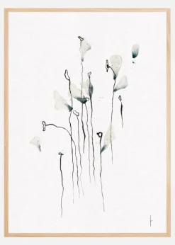 COLORED BY THE SKY digital watercolor painting Plakat (21x29.7 cm (A4))