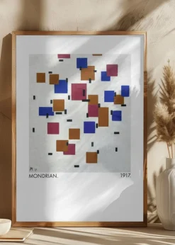 Composition in colour A 1917 Plakat (21x29.7 cm (A4))