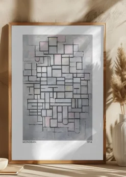 Composition No IV 1914 Plakat (21x29.7 cm (A4))