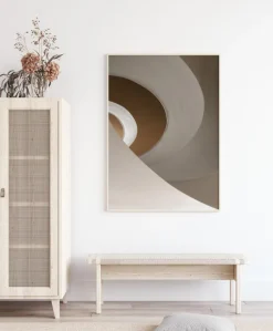 Concrete Stairs Plakat (21x29.7 cm (A4))