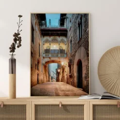 Cozy Alley Plakat (21x29.7 cm (A4))