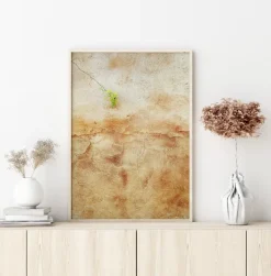 Cracked wall Plakat (21x29.7 cm (A4))