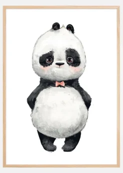 Cute Panda Plakat (21x29.7 cm (A4))