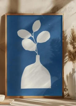 Cyanotype Still Life Studies #2 Plakat (21x29.7 cm (A4))
