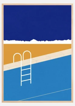 Desert Pool Plakat (21x29.7 cm (A4))