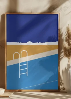 Desert Pool Plakat (21x29.7 cm (A4))