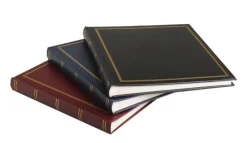 Diamant Album Selvklæbende Rød - 29x32 cm (40 sider / 20 Blade)