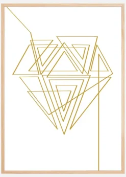 Diamond Plakat (21x29.7 cm (A4))