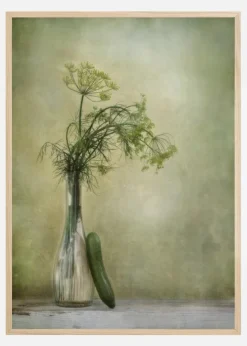 Dill And Cucumber Plakat (21x29.7 cm (A4))