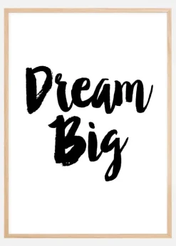 Dream Big Plakat (21x29.7 cm (A4))