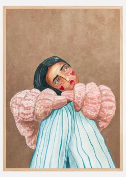 Dreaming girl Plakat (21x29.7 cm (A4))