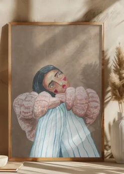 Dreaming girl Plakat (21x29.7 cm (A4))