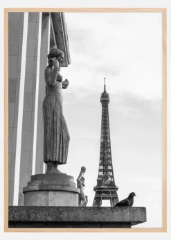 Eiffel Tower Paris Plakat (21x29.7 cm (A4))