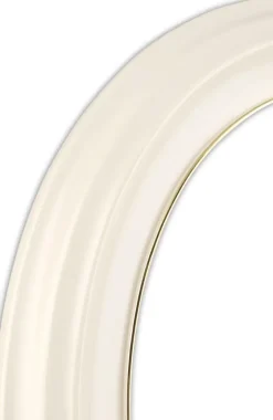 Eiri Mozart Oval Fotoramme Hvid 18x24 cm