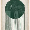 Emerald Round Jellyfish Plakat (21x29.7 cm (A4))
