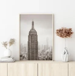 Empire State Building Plakat (21x29.7 cm (A4))