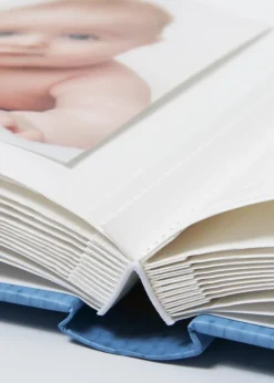 Estrella Babyalbum Rosa - 28x30,5 cm (50 Hvide sider / 25 blade)