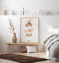 Eucalyptus Creative Gold III Plakat (21x29.7 cm (A4))