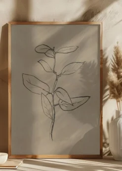 Eucalyptus Sapling Plakat (21x29.7 cm (A4))