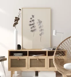 Eucalyptus Twigs Plakat (21x29.7 cm (A4))