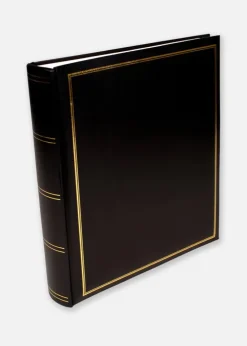 Exclusive Line Maxi Album Sort 30x33 cm (100 Hvide sider / 50 blade)