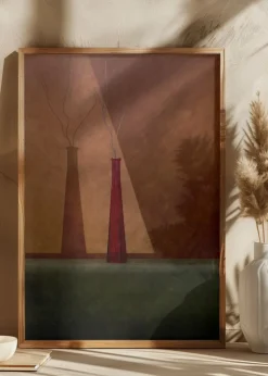 Fallen leaves Plakat (21x29.7 cm (A4))