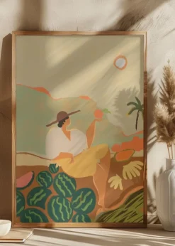 Farmer Guava Plakat (21x29.7 cm (A4))