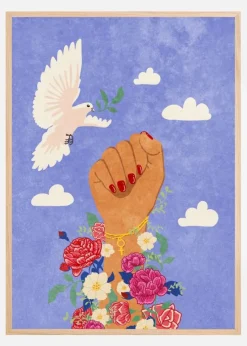Feminist Fist Plakat (21x29.7 cm (A4))