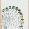 Ferris Wheel Plakat (21x29.7 cm (A4))
