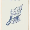 Filles de la mer n.2 - La conchiglia Plakat (21x29.7 cm (A4))
