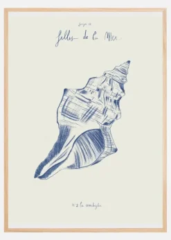 Filles de la mer n.2 - La conchiglia Plakat (21x29.7 cm (A4))
