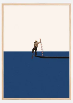 Fishing for compliments Plakat (21x29.7 cm (A4))