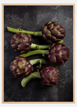 Five Artichoke Plakat (21x29.7 cm (A4))