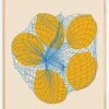 Five Lemons In a Net Bag Plakat (21x29.7 cm (A4))