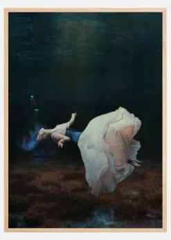 Floating in a dream Plakat (21x29.7 cm (A4))