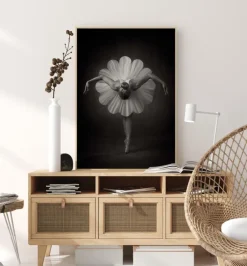 Floral Ballet Plakat (21x29.7 cm (A4))