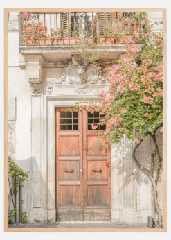 Floral Entry Plakat (21x29.7 cm (A4))