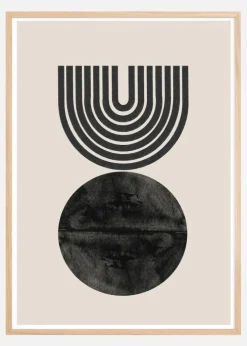 Flow Shapes No15 Plakat (21x29.7 cm (A4))