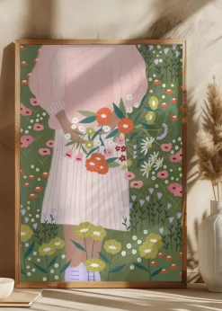 Flower Farm Plakat (21x29.7 cm (A4))