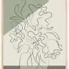 Flower Green Plakat (21x29.7 cm (A4))