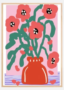 Flower Impression Plakat (21x29.7 cm (A4))