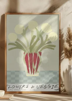 Flowers a Veggies 01 Plakat (21x29.7 cm (A4))