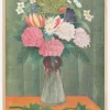 Flowers In a Vase Plakat (21x29.7 cm (A4))