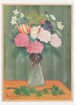 Flowers In a Vase Plakat (21x29.7 cm (A4))
