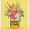 Flowers In a vintage Honey Can Plakat (21x29.7 cm (A4))