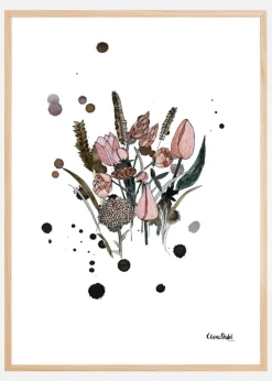 Flowers Plakat (21x29.7 cm (A4))