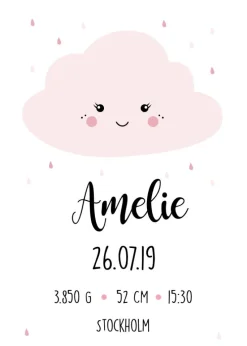 Fluffy cloud (21x29,7 cm (A4))