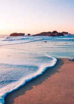 Foamy Beach Plakat (21x29.7 cm (A4))