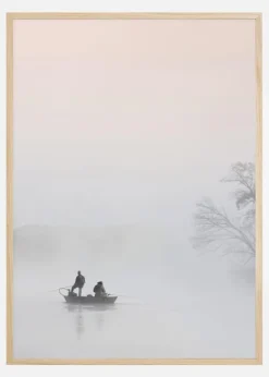 Foggy Morning Plakat (21x29.7 cm (A4))